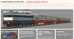 Desktop Screenshot of ferromodellismo.org